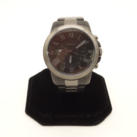 NIB FOSSIL Grant Sport Watch Black FS5269 ❤ - Picture 2 of 6